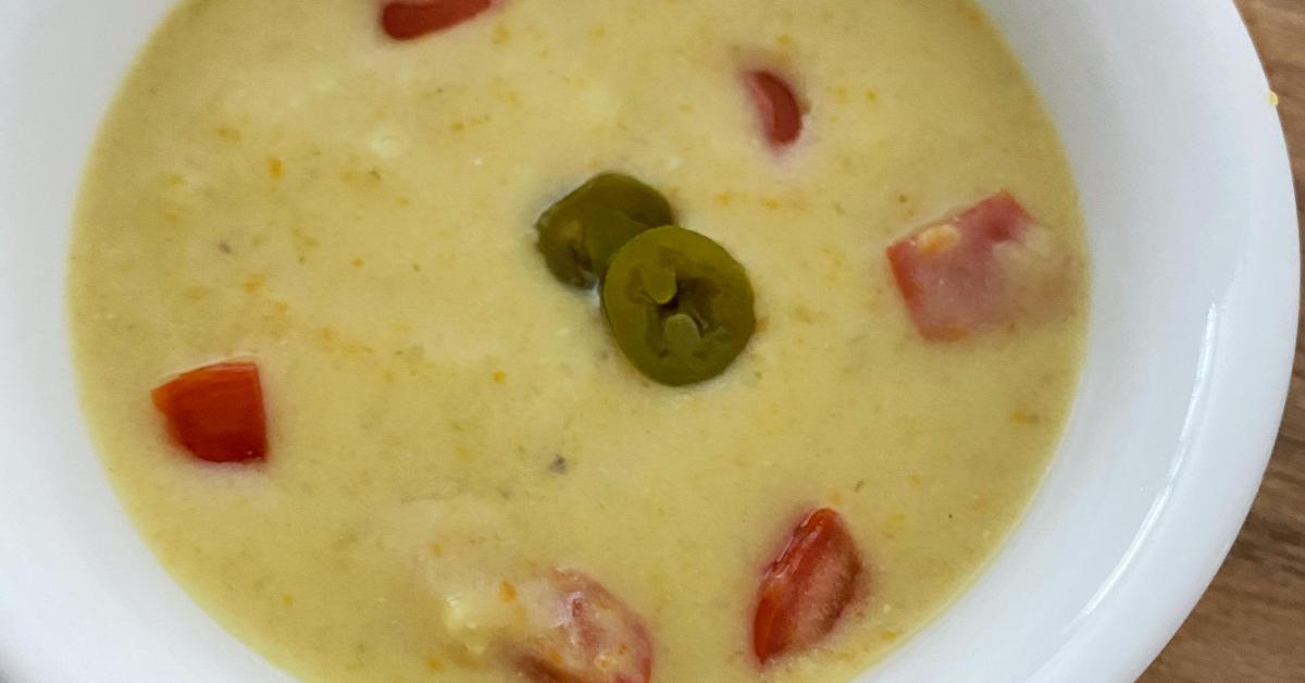 Roasted Jalapeño / Jalapeno Soup by Mia Rowe. A Thermomix ® recipe in