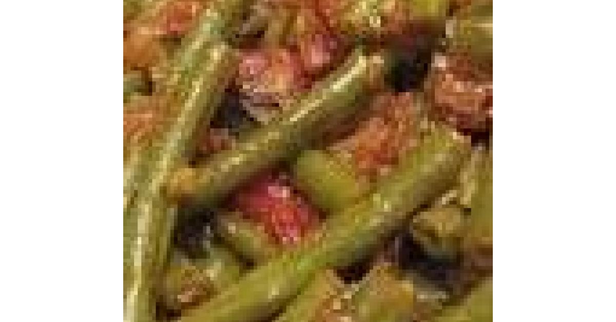 Egyptian Green Bean stew with rice by Dlim. A Thermomix ® recipe in the