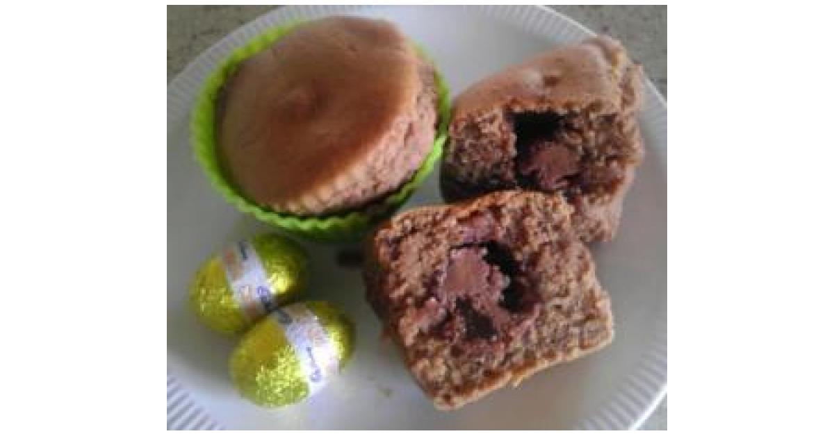 Easter Egg Surprise muffins by Lyn McCormick. A Thermomix ® recipe in