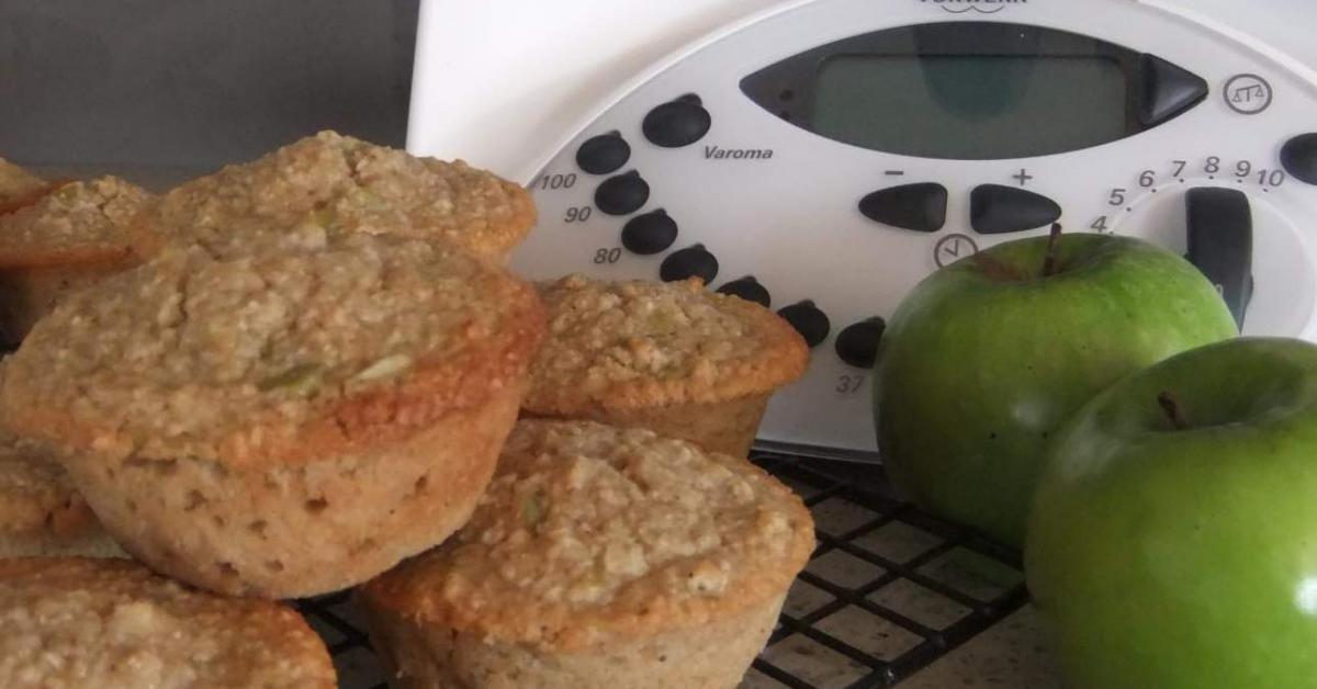 Apple and Oat Bran Muffins by Katinka. A Thermomix ® recipe in the