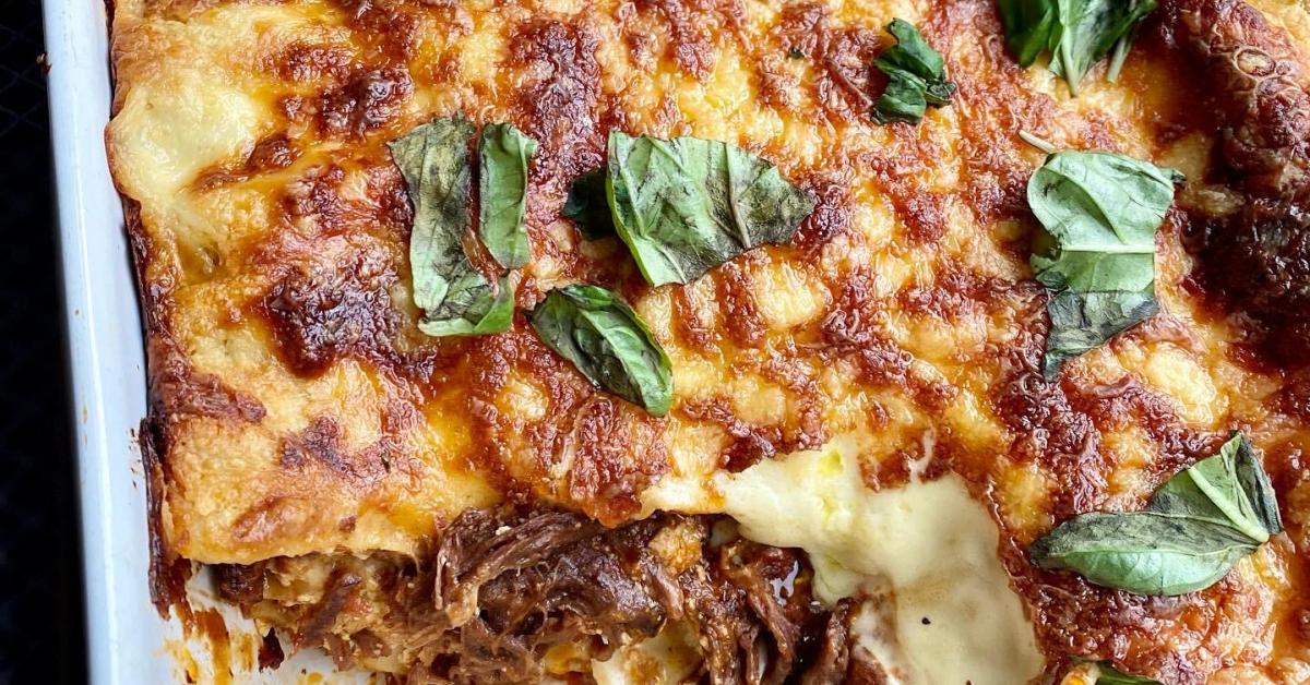 Beef Cheek Lasagne by Cheryl Willis Thermomix Consultant. A Thermomix