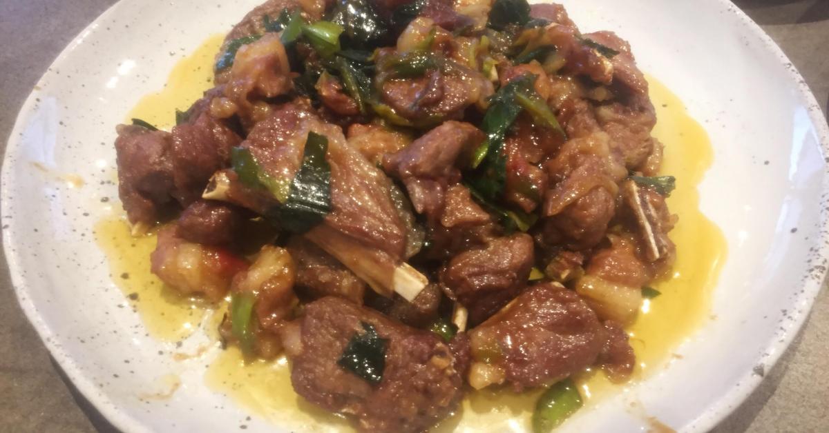 Leek Cumin lamb cutlet by Chen Li. A Thermomix ® recipe in the category
