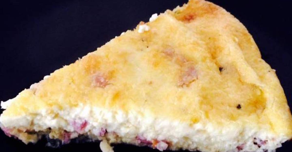 (LCHF) BASIC LOW CARB BACON AND EGG QUICHE by Aussie TM5 Thermomixer. A