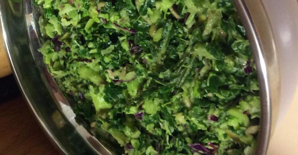 Broccoli & kale salad by luv_lily. A Thermomix ® recipe in the category