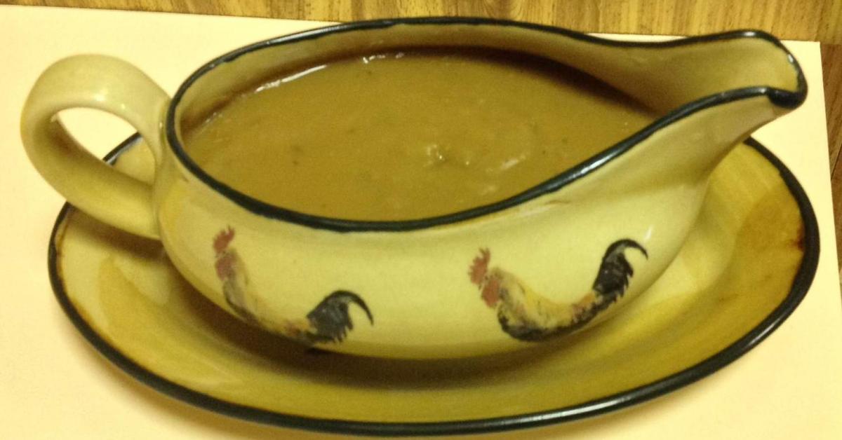 Traditional Pan Juice Gravy by Mrs Mix. A Thermomix ® recipe in the category Sauces, dips