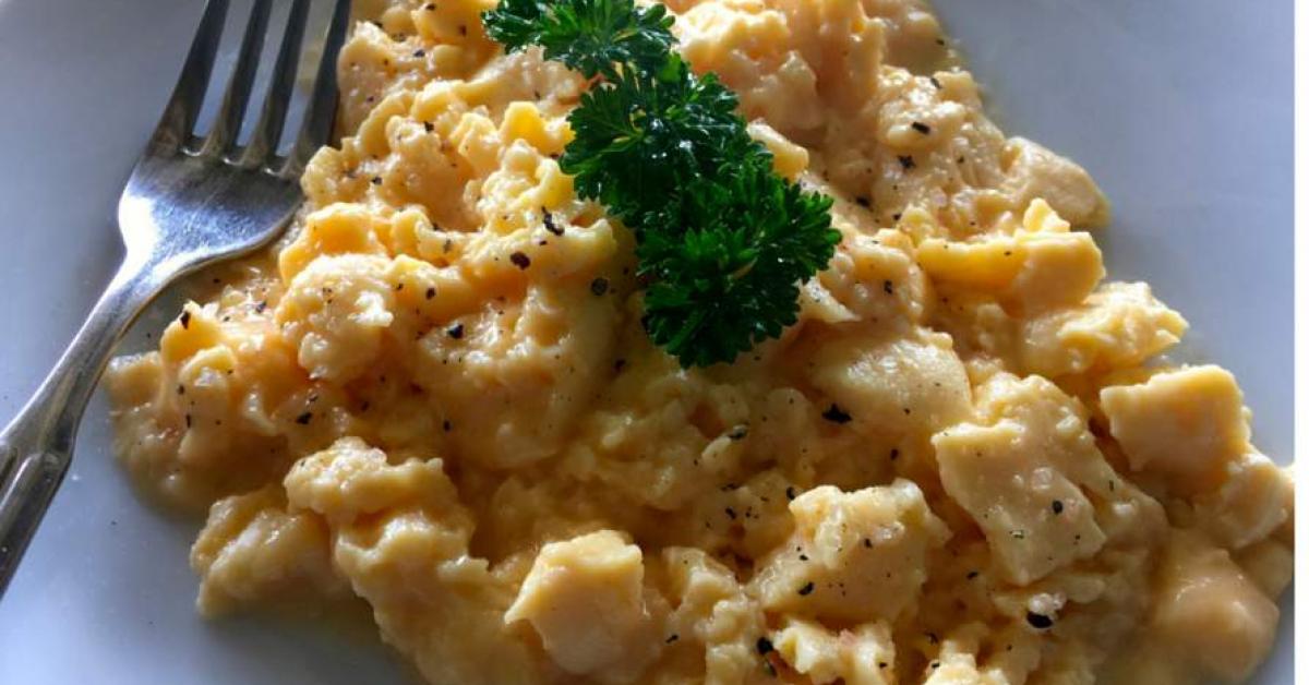 Sous Vide Scrambled Eggs Heston Blumenthal Thermomix Style by Monica