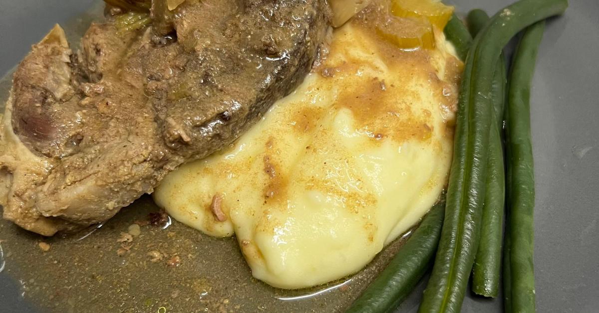 Slow cooked French onion lamb chops by Luci24. A Thermomix ® recipe in the category Main dishes