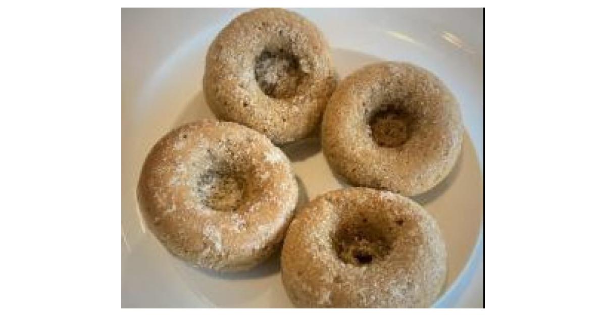Baked Cinnamon Doughnuts Gluten & Dairy Free by Donna Sallmann. A