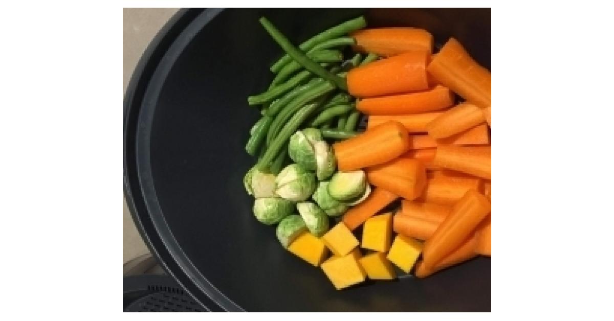 Steamed Vegetables and Mash Potatoes Instructions for kids by