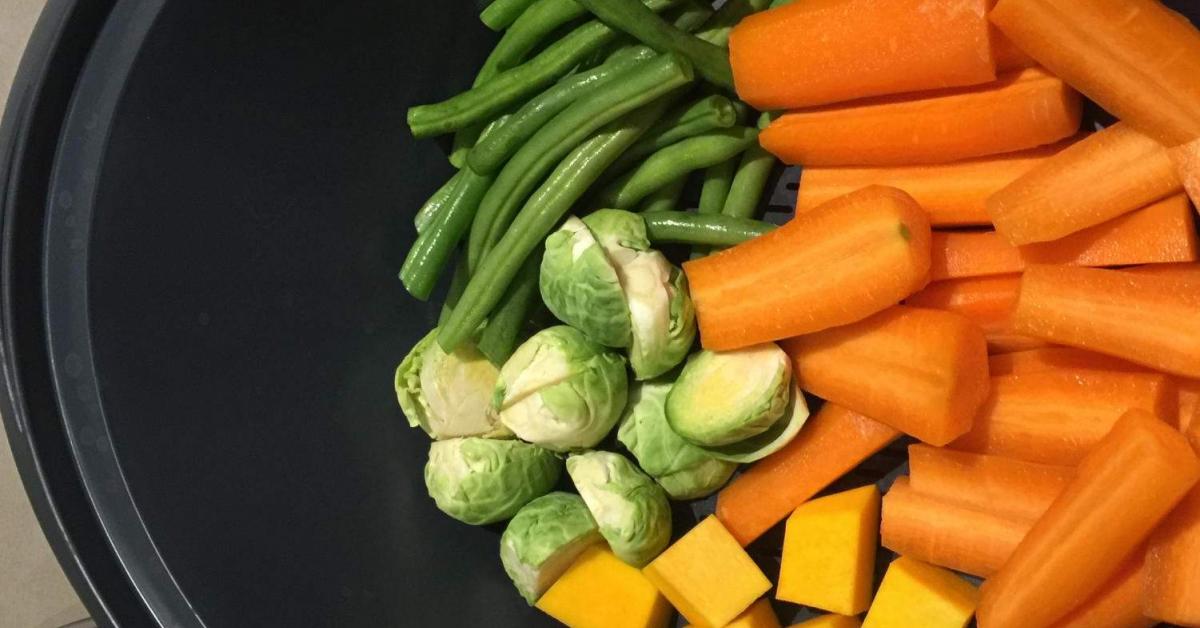 Steamed Vegetables and Mash Potatoes Instructions for kids by