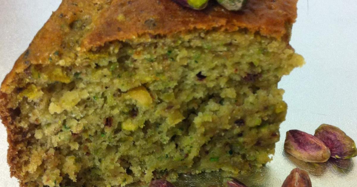 Zucchini Pistachio and Lime Cake by trudiethermos. A Thermomix ® recipe