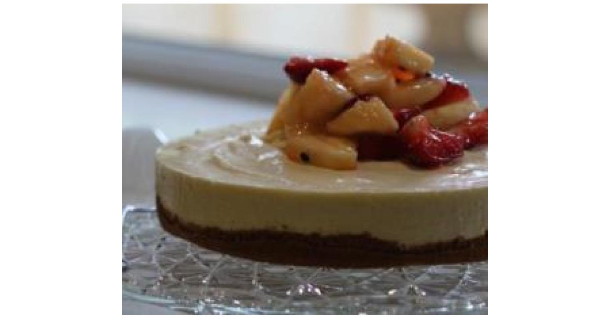 Tangy Lemon Cheesecake by Thermomix in Australia. A Thermomix ® recipe
