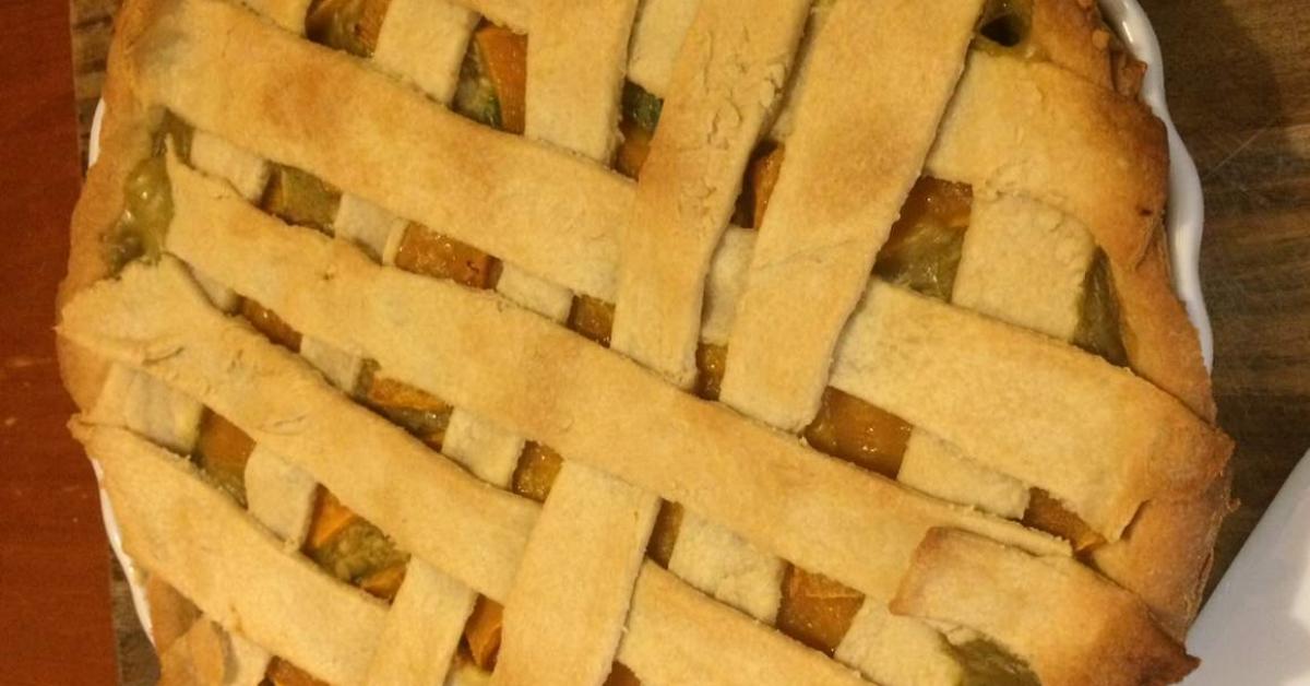 Leftovers Curried Chicken and pumpkin Pie by Tarasthermieland. A