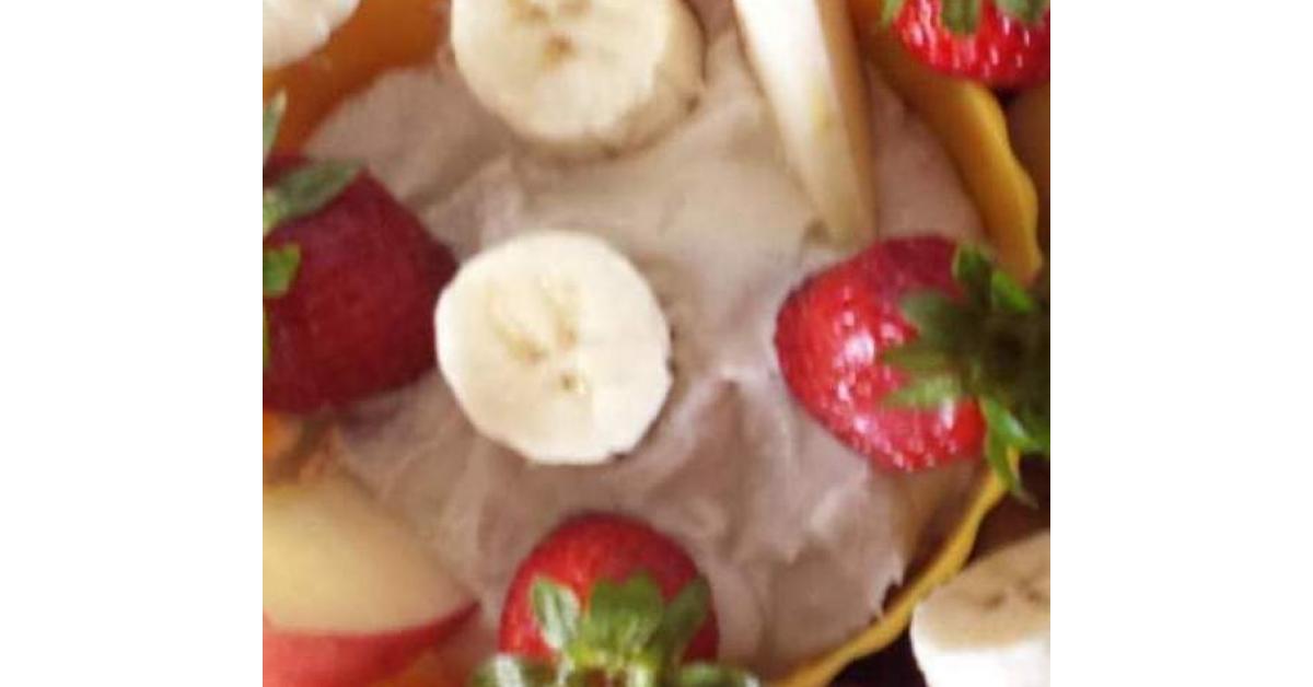 Coconut and Lime Fruit Dip by Missus Maff Domestic Blogess. A Thermomix