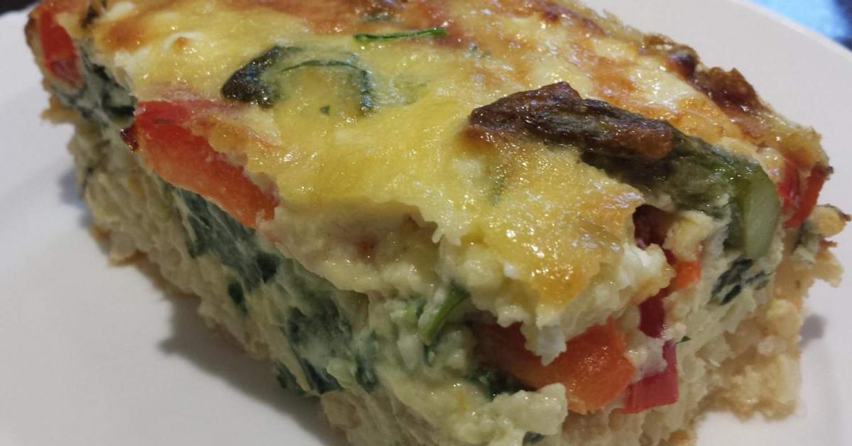 Rice & Veggie Quiche by Carola Cocacola. A Thermomix ® recipe in the