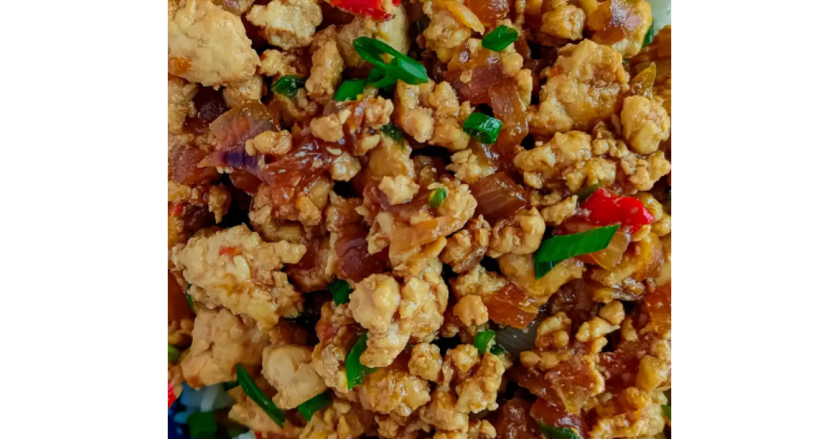 Gpa's Sweet Chilli Chicken Mince by GmaBailey. A Thermomix ® recipe in