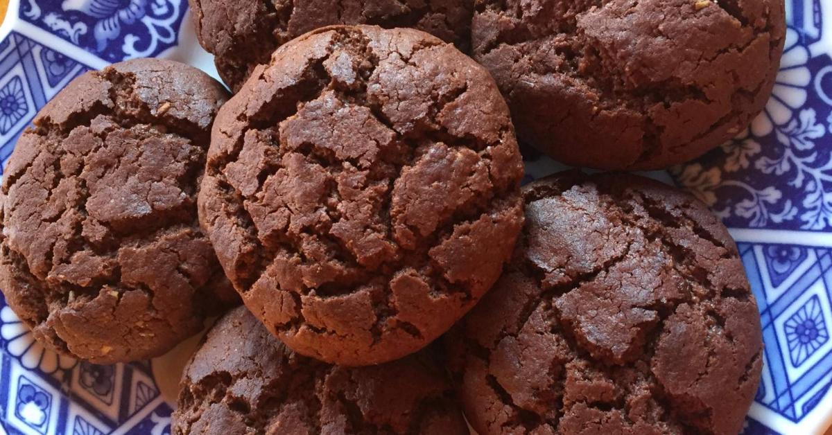 Evelyns Chocolate Ripple Biscuits by Janine Smith. A Thermomix ® recipe