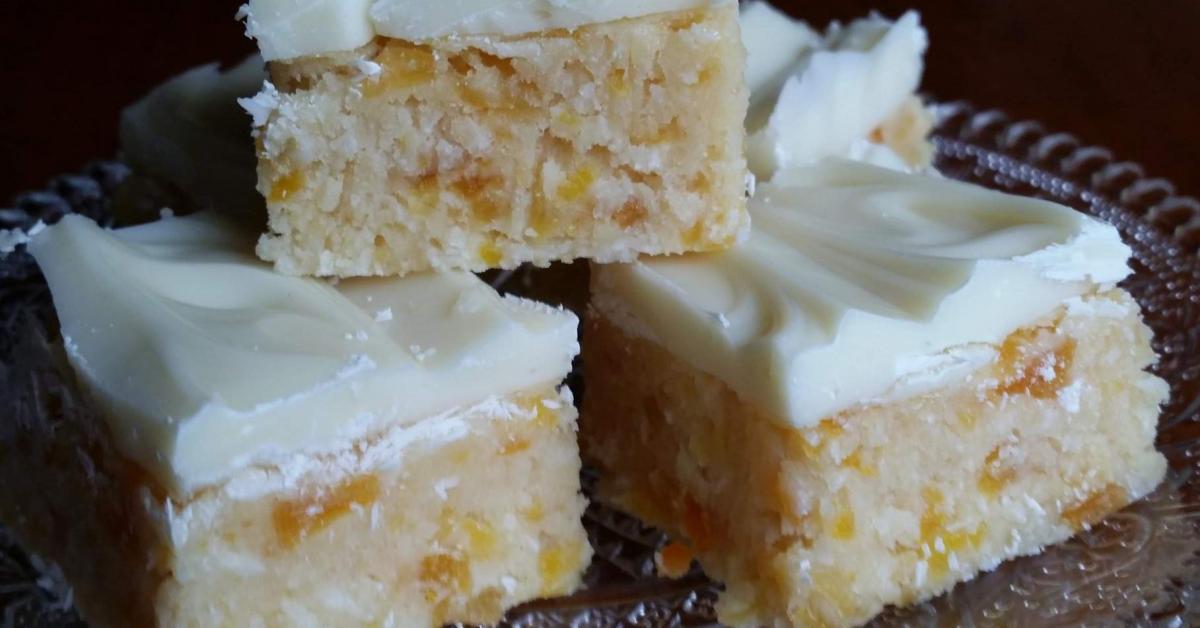 Apricot & Coconut Slice by Deb Farrimond on