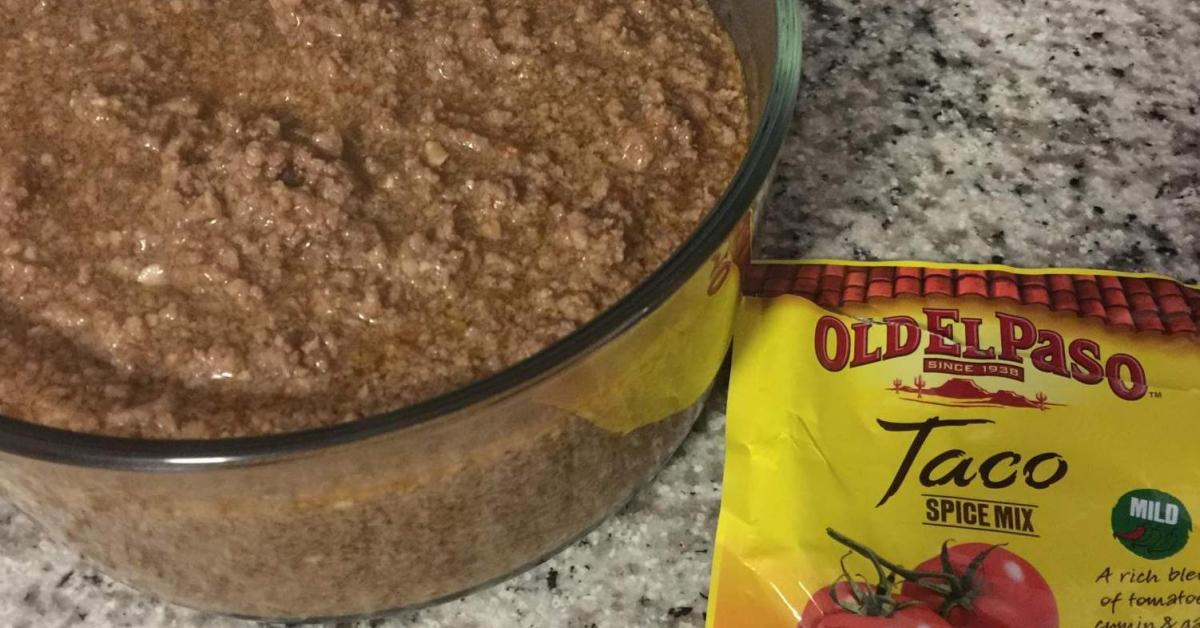 Easy Plain Taco Mince by cheriepok. A Thermomix ® recipe in the category Main dishes meat on