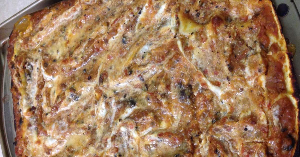 Lentil, Pumpkin and Olive Lasagne by Meegs Rea. A Thermomix ® recipe in the category Main dishes
