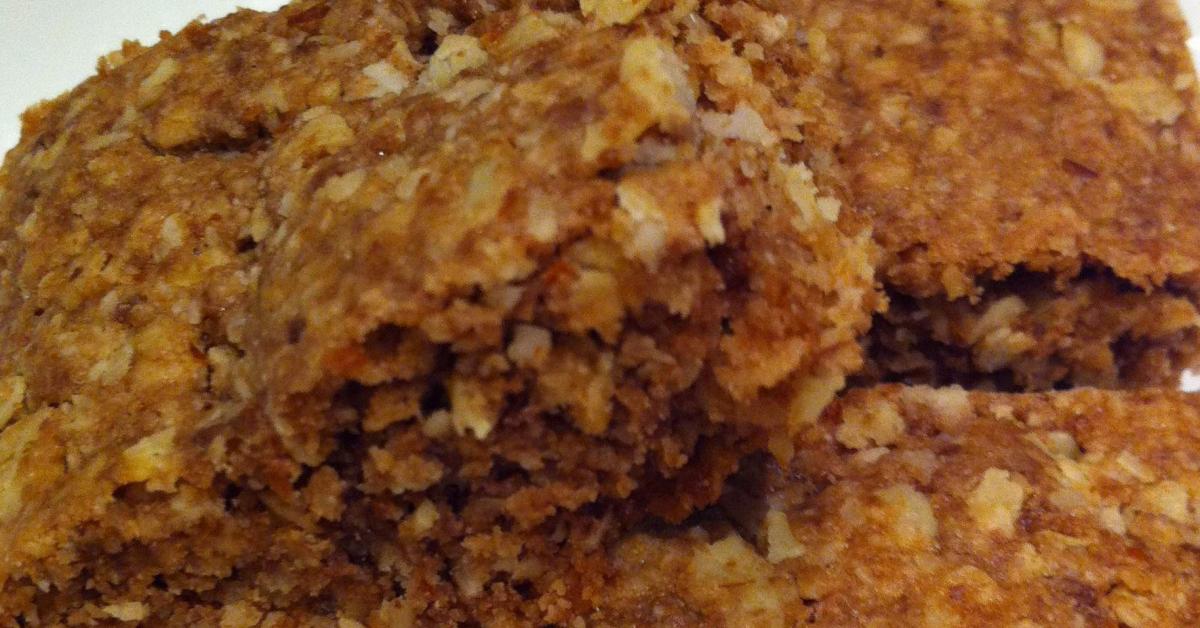 Apple Oat Slice Wheat free; Egg free; Vegan by sharoncb. A Thermomix