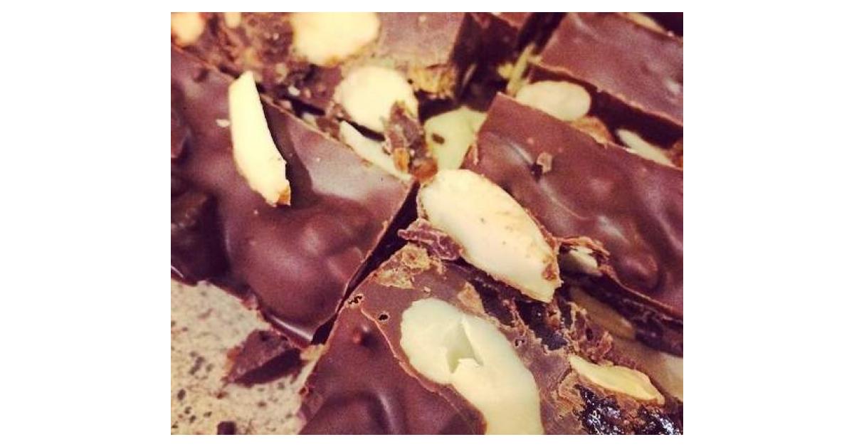 Fruit and Nut Chocolate Slab by adventuresofthermieandlouise. A