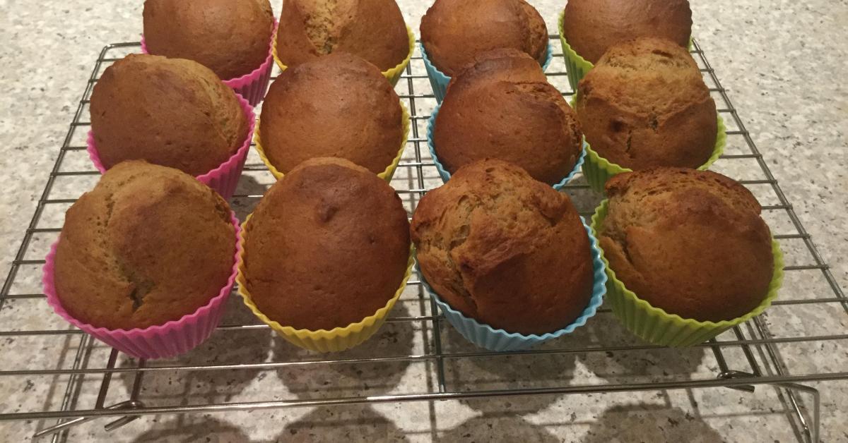 Reduced Sugar Banana Muffins by vlc2002. A Thermomix ® recipe in the