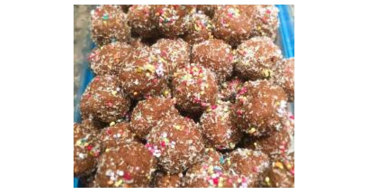 Unicorn balls by Elia. A Thermomix ® recipe in the category Desserts