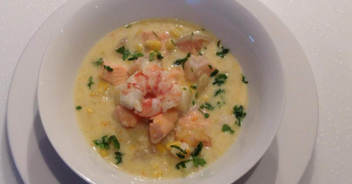 Seafood Chowder by Thermomistress. A Thermomix ® recipe in the category