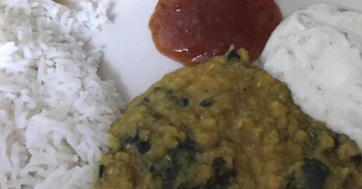 Lentil and Spinach Curry by sam.w_74. A Thermomix ® recipe in the