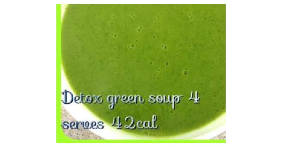Green Detox Soup Thermomix detox green soup healthy chef recipe converted to Green Detox Soup Thermomix detox green soup healthy chef recipe converted to