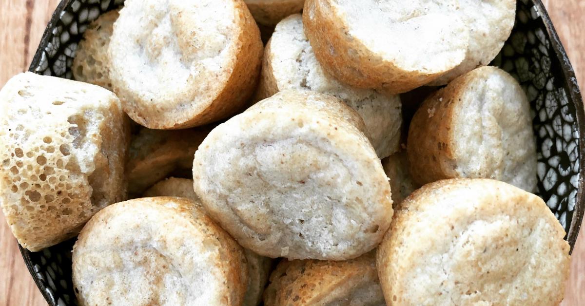 Vegan “cheese” puffs by Thermie Tribe. A Thermomix ® recipe in the