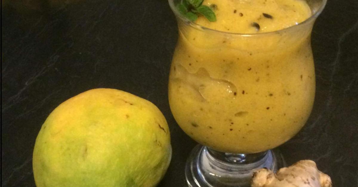 Mango, Kiwi & Ginger Slushy by cathd. A Thermomix ® recipe in the