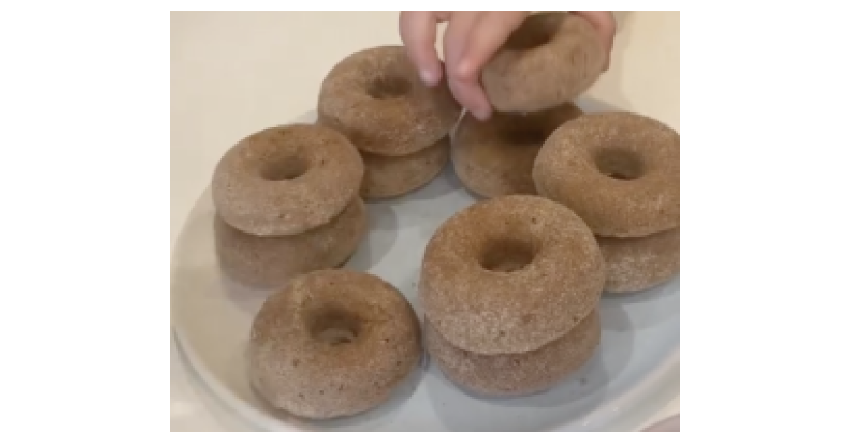 Cassava Flour Soft Cinnamon Doughnuts (gluten free) Mez Thearle