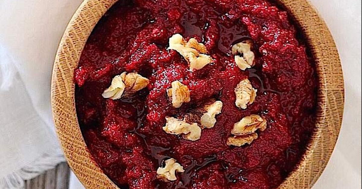 BEETROOT & WALNUT SPREAD by Hungry And Fussy. A Thermomix ® recipe in