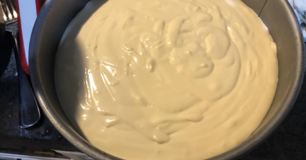 Apricot Nectar Cheesecake No bake/unbaked by