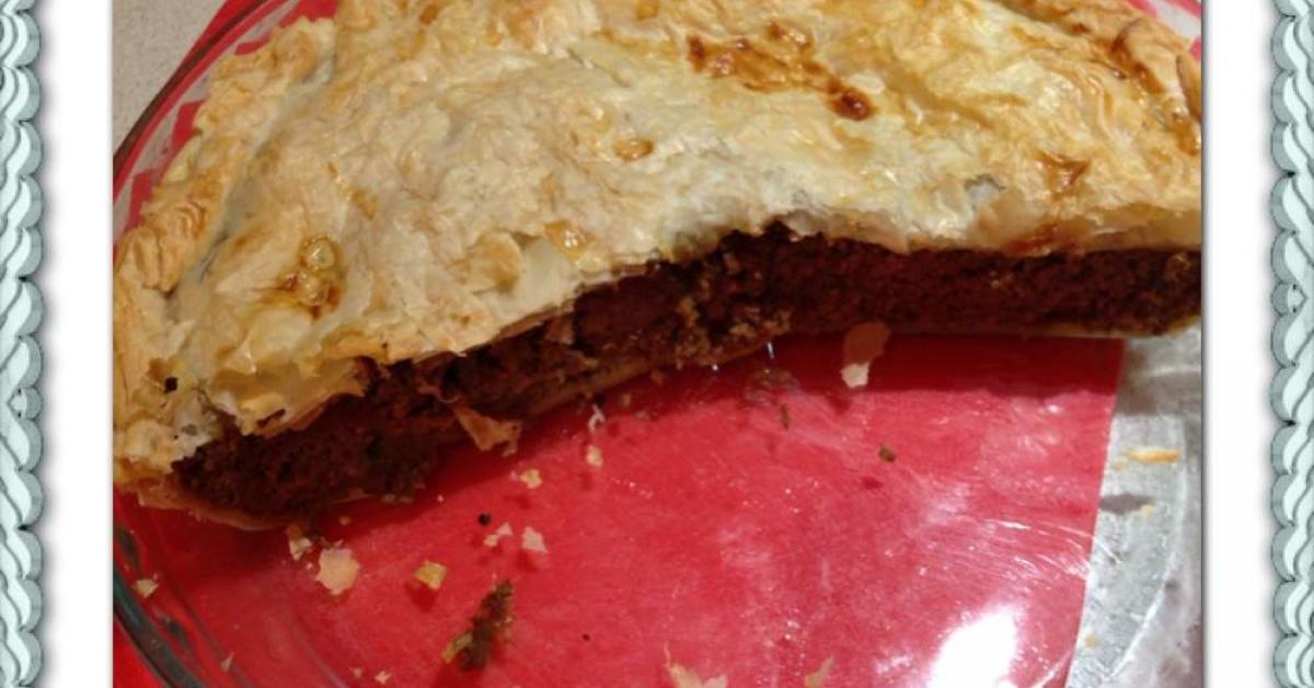Meat Pie by Sistermixin. A Thermomix ® recipe in the category Main