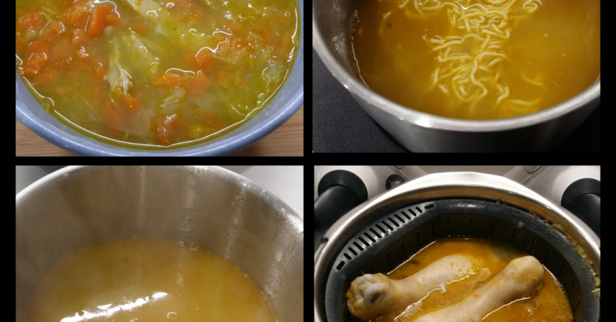 Chicken Soup 3 Ways by ThermoChic. A Thermomix ® recipe in the