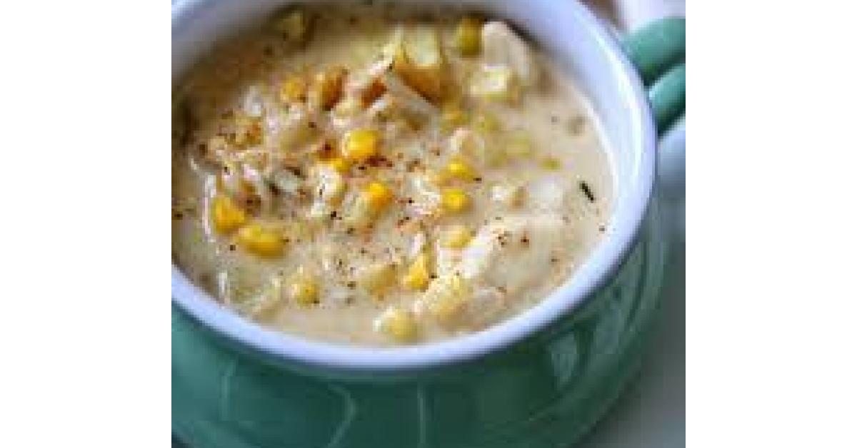 Crab and sweetcorn chowder by monicaih. A Thermomix ® recipe in the