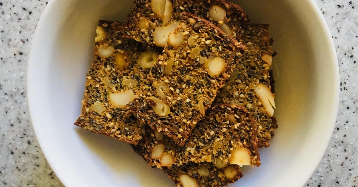Cashew Rosemary Crackers by KateAmelia. A Thermomix ® recipe in the