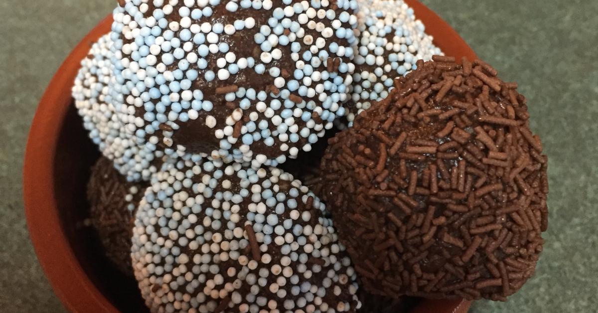 Chocolate Condensed Milk Balls by Tim and Chan. A Thermomix ® recipe in