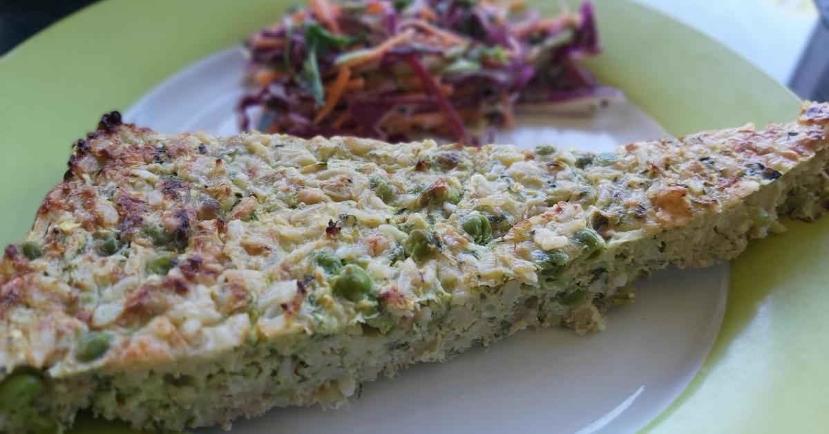 Tuna, Zucchini and Pea Slice by drmwooly. A Thermomix ® recipe in the