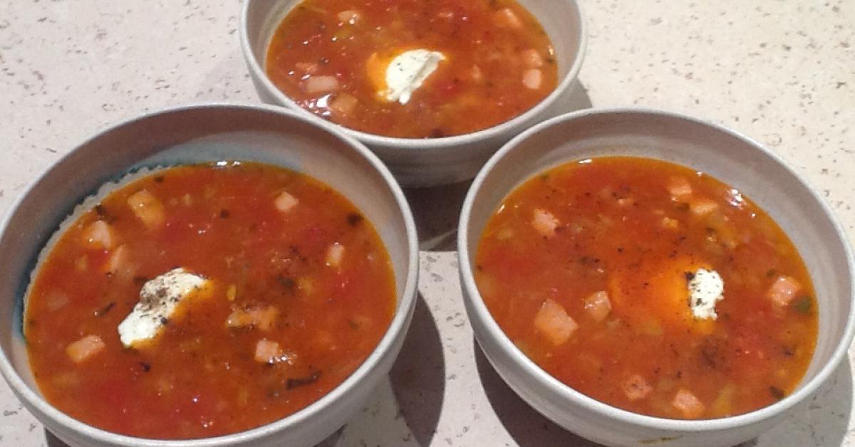 White Bean and Chorizo Soup (conversion Bill Granger) by ynielson. A