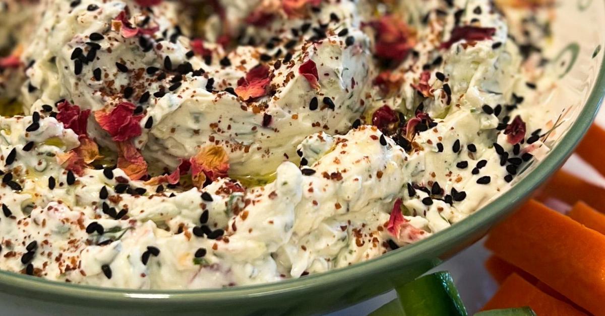 Herbed Labneh Dip by Emanjay's Kitchen. A Thermomix ® recipe in the
