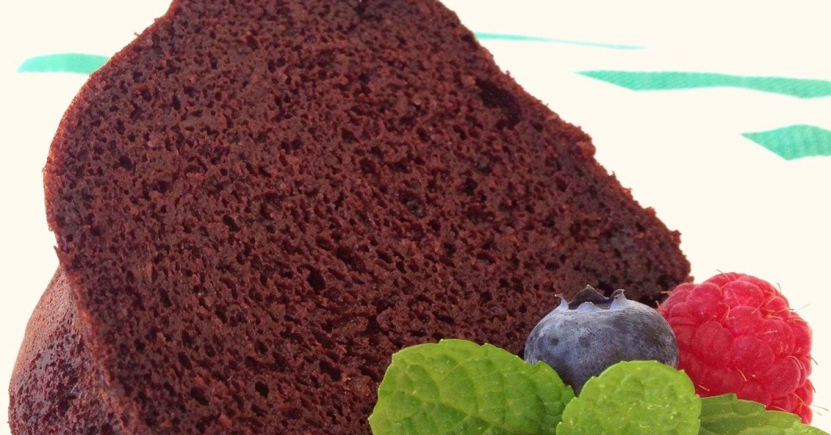 "Magic Bean" chocolate cake