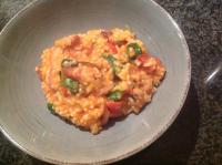 Tomato and salami risotto by dewulf_sarah. A Thermomix ® recipe in the ...