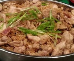 Chorizo, cumin and tomato rice(Cajun dirty rice)